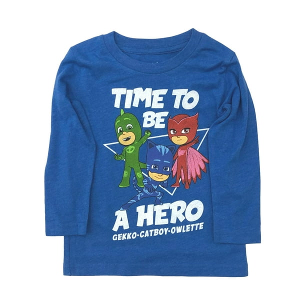 Details about PJ Masks Boys T-Shirt Blue Long Sleeve Officially Licensed Jumping Beans Catboy Details about PJ Masks Boys T-Shirt Blue Long Sleeve Officially Licensed Jumping Beans Catboy